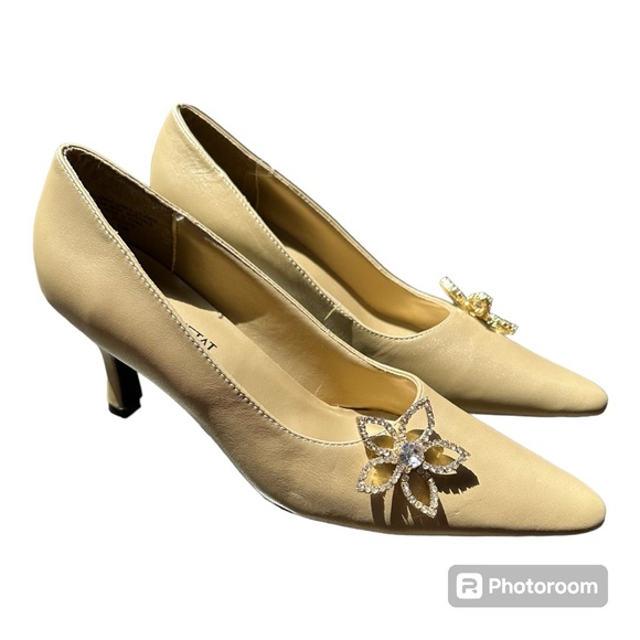 DONATED ❌Coup D’etat Leather Heels, NWT, sz 6 1/2 - Picture 2 of 6